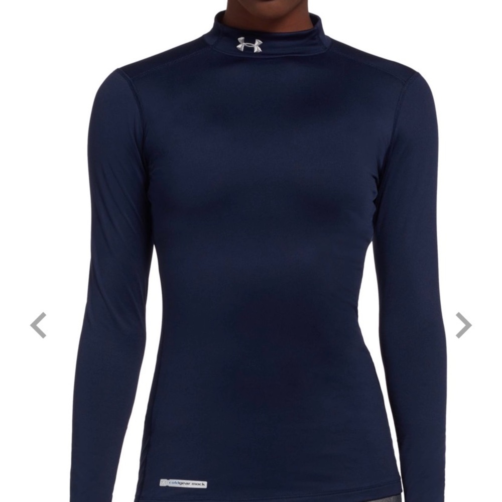 Under Armour Women's Fitted ColdGear Mockneck Shirt